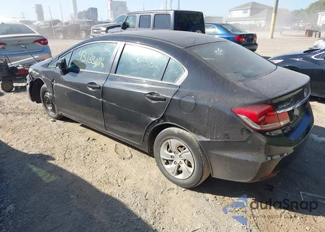 2014 Honda Civic Lx из США, поврежденный, VIN 19XFB2F52EE018761